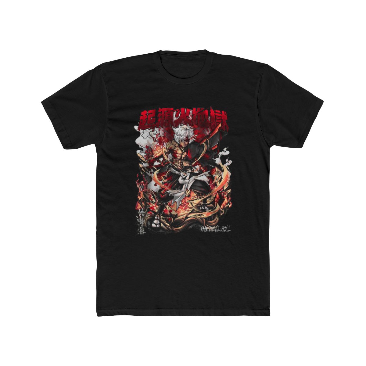 Gabimaru Vintage Anime Shirt, Hells Paradise T Shirt for Fans - AnimeBape | Hell's Paradise: Jigokuraku - alternate angle 3, merchandise