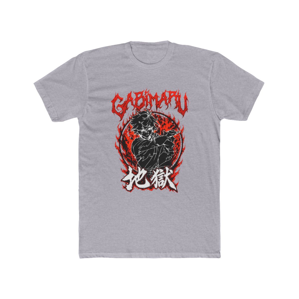 Hell's Paradise Gabimaru Ninjutsu Flames T Shirt | Hell's Paradise: Jigokuraku - alternate angle 2, merchandise