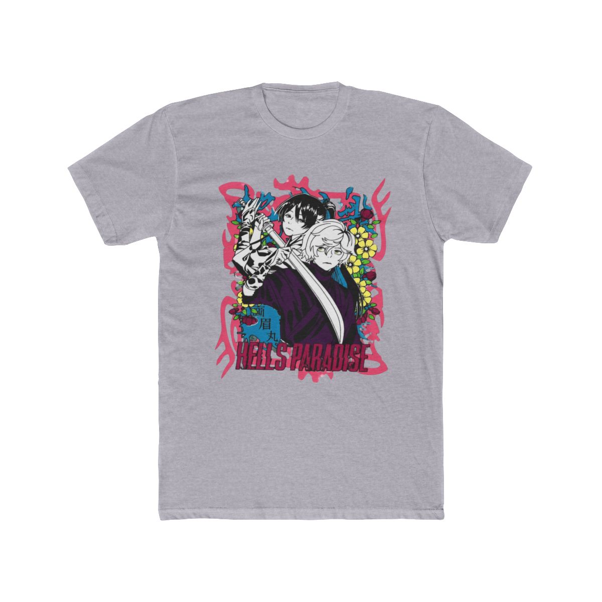 Gabimaru T Shirt, Hell's Paradise Jigokuraku Manga Anime Shirt | Hell's Paradise: Jigokuraku - alternate angle 3, merchandise